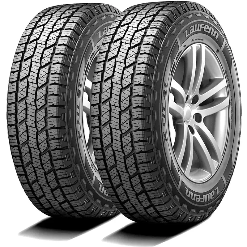 Laufenn X FIT AT LC01 All-Terrain Light Truck Tire – LT30X9.50R15, 104S Load Index, Aggressive Tread for On- and Off-Road Use