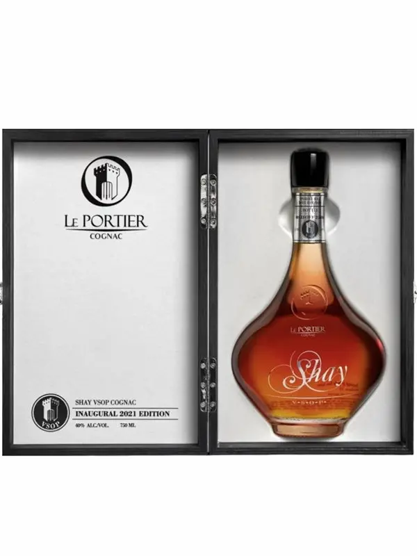 Le Portier Shay Cognac – Small-Batch French Brandy Aged in Limousin Oak Barrels, Rich Flavor Profile and Smooth Finish