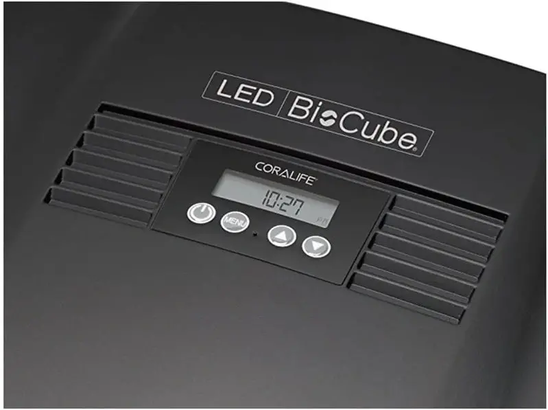LED Aquarium Kit – 32-Gallon All-in-One Fish Tank System with Built-In Lighting, Cabinet Stand, and Starter Accessories