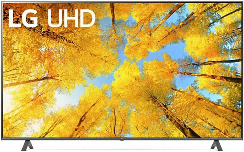 LG UQ7590 Series 86" 4K Smart TV – Advanced AI Picture Engine, Integrated Alexa Voice Control, Modern Grey Chassis