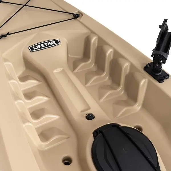 Lifetime Tamarack Angler 100 Kayak Set – Includes Two Kayaks and Matching Paddles