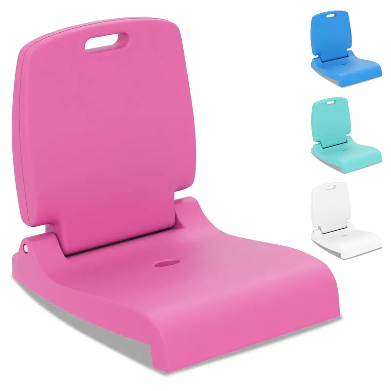 Lightweight Foldable Poolside Flip Chair – Portable Seat with Ergonomic Back Support & Dual Carry Handles