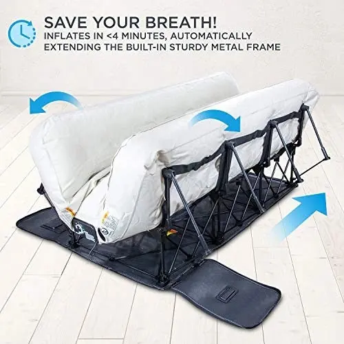 Lightweight Folding Guest Bed – Quick-Assembly Portable Bed for Easy Setup