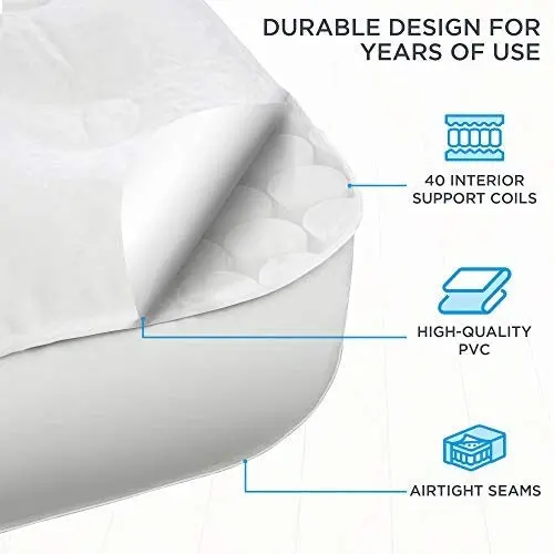 Lightweight Folding Guest Bed – Quick-Assembly Portable Bed for Easy Setup