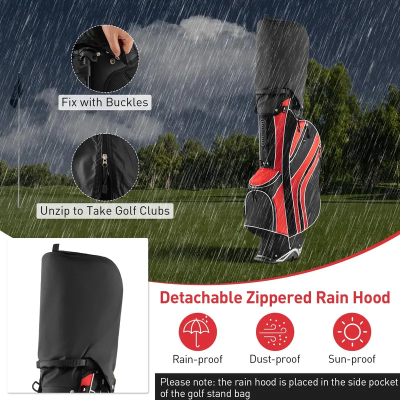 Lightweight Golf Stand Bag – Streamlined Design for Walkable Rounds