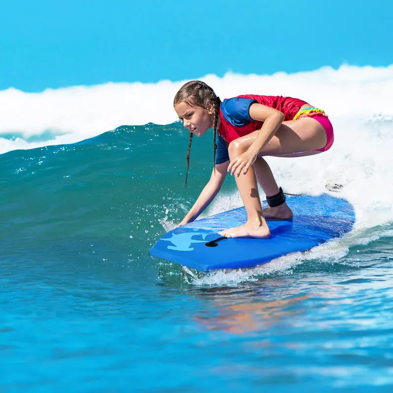 Lightweight Performance Bodyboard – EPS Core, XPE Deck, and HDPE Slick Base