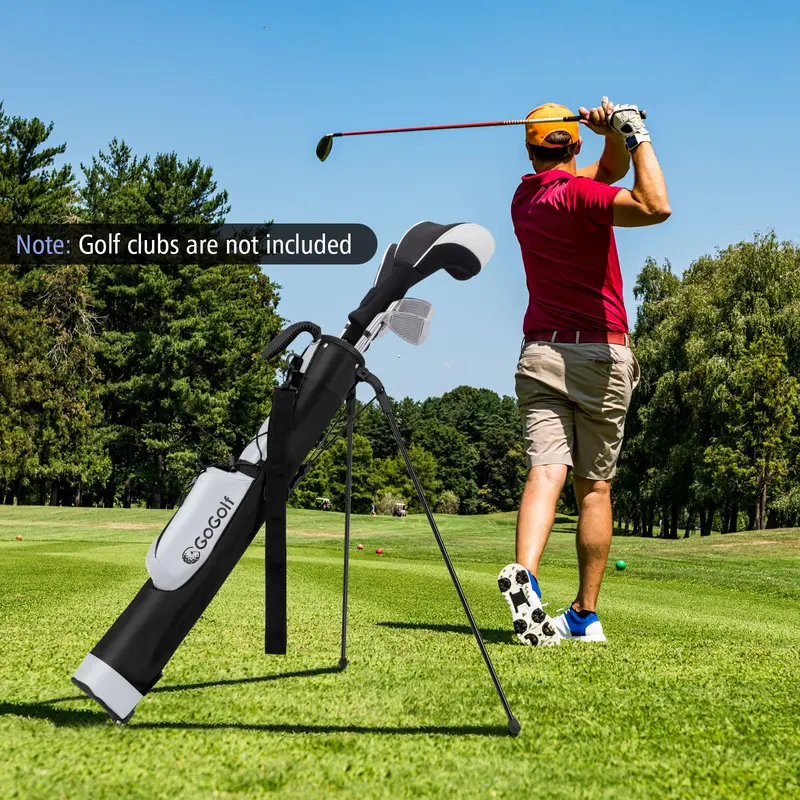 Lightweight Stand Golf Bag Optimized for Pitch-and-Putt and Short-Game Practice