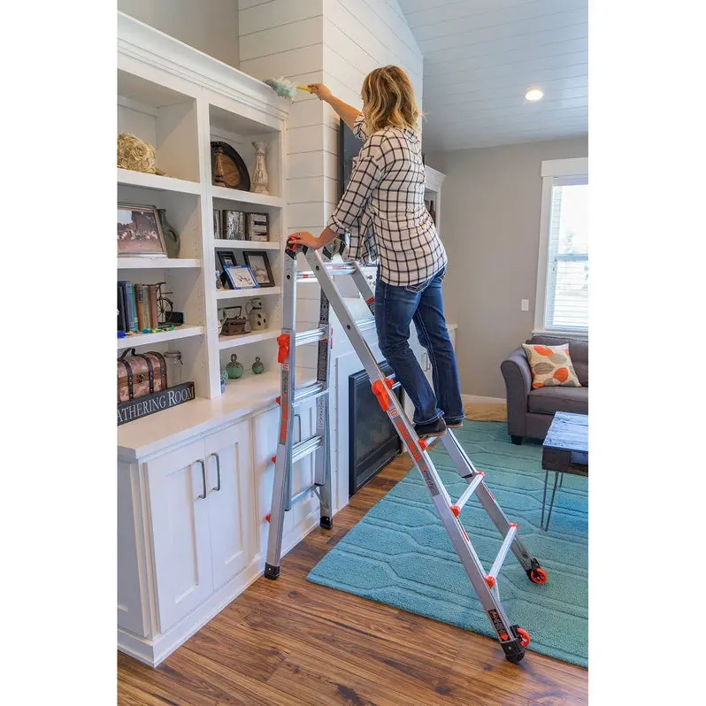 Little Giant Velocity 17-Foot Multi-Position Ladder – Type 1A Duty-Rated Aluminum Extension Ladder