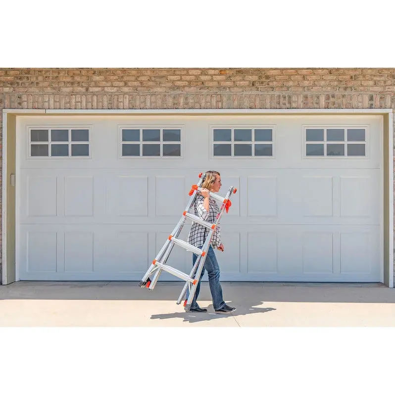 Little Giant Velocity 17-Foot Multi-Position Ladder – Type 1A Duty-Rated Aluminum Extension Ladder