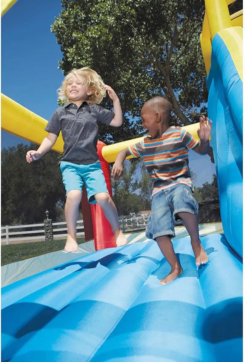 Little Tikes Giant Inflatable Slide and Bouncer Combo – Versatile Indoor/Outdoor Play Center for Kids
