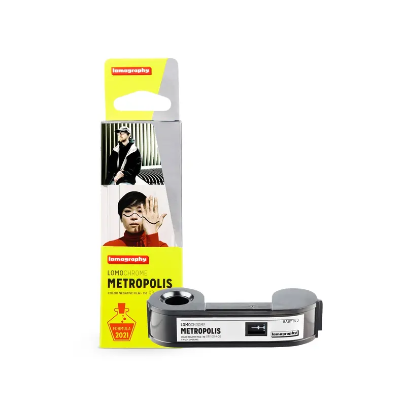Lomography Lomochrome Purple 110 Film – Creative Color-Shifting Film for 110 Cameras, Delivering Ethereal Tones
