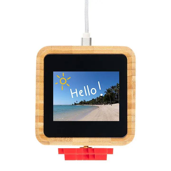 Lovebox Color & Photo Messaging Device – Interactive Dual-Screen Keepsake for Sharing Moments