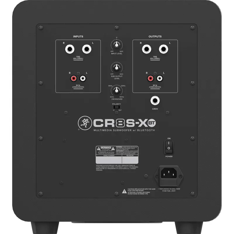 Mackie Bluetooth-Powered 8-Inch Multimedia Subwoofer with Wireless Streaming