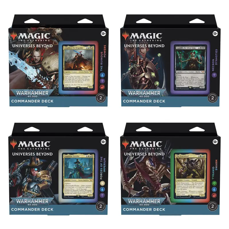 Magic: The Gathering Universes Beyond – Warhammer-Themed Commander Deck Set