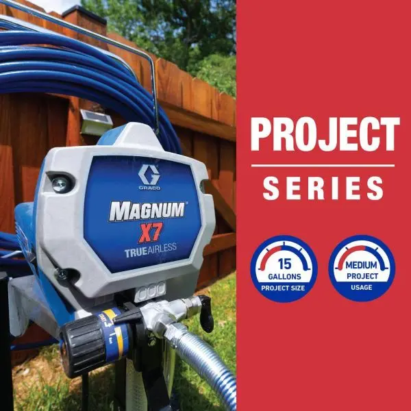 Magnum X7 Professional Airless Paint Sprayer – Stand-Mounted Model (SKU: 262805)