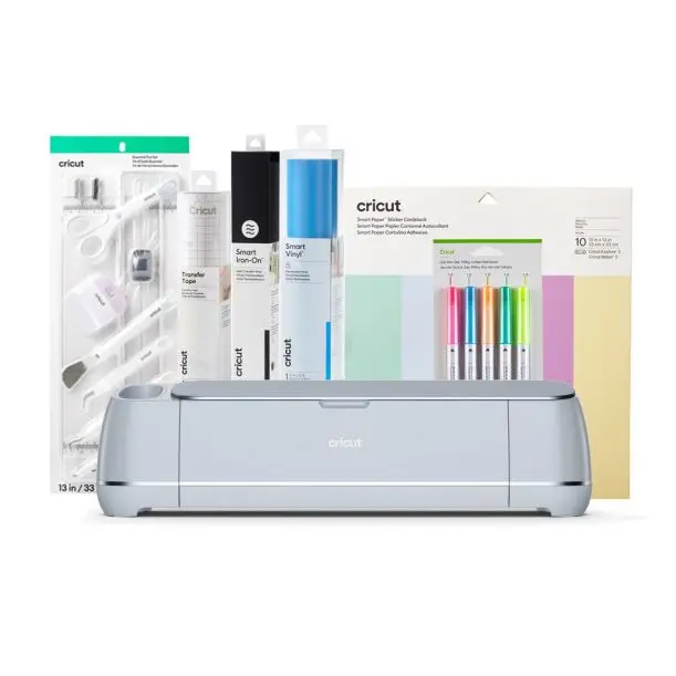 Maker 3 Smart Crafting Machine – Pastel-Color Bundle with Assorted Materials and Tools