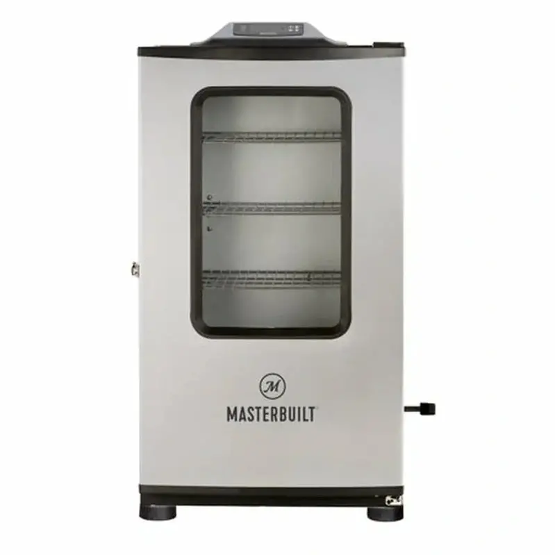 Masterbuilt 40-Inch Bluetooth Electric Smoker – Stainless Steel Digital Smoker with Precision Temperature Control