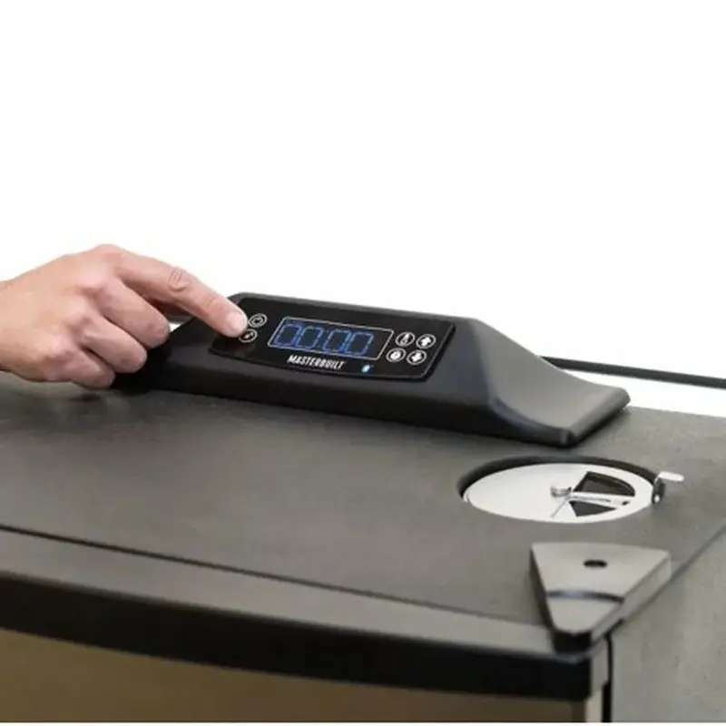Masterbuilt 40-Inch Bluetooth-Enabled Electric Smoker with Stainless Steel Body