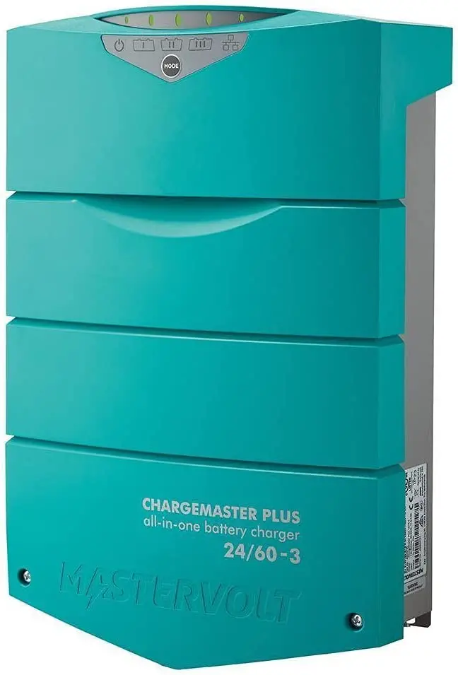 Mastervolt ChargeMaster Plus 24V 60A Smart Battery Charger – CZone-Compatible, Teal Housing