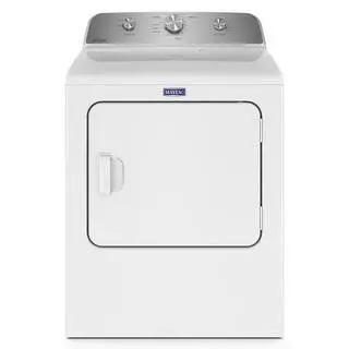 Maytag 7.0 Cu. Ft. White Vented Gas Dryer – Reliable Performance Model MGD4500MW