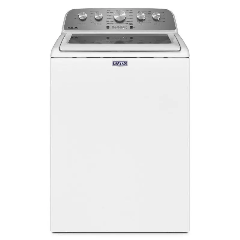 Maytag MVW5430MW 4.8 Cu. Ft. Top-Load Washer – White Model Featuring Extra Power Boost Cycle