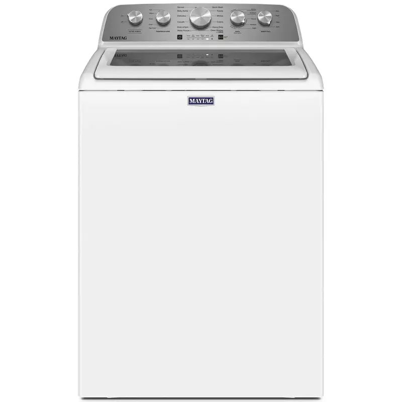 Maytag Top-Load Washer – 4.8 Cu. Ft. Capacity with Enhanced Power Wash Cycle