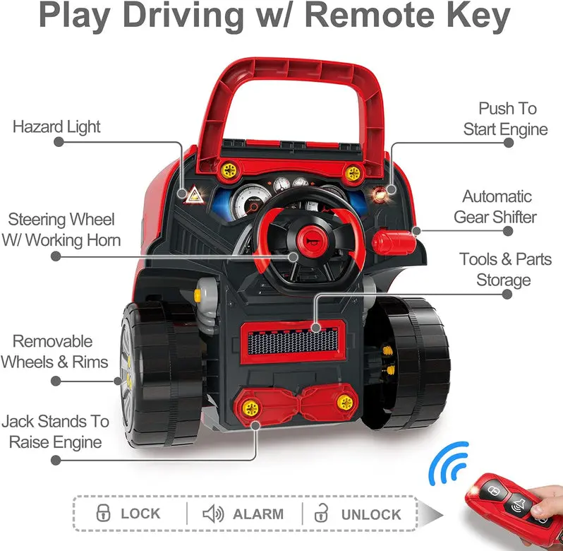 Mechanical Truck Engine Toy – Hands-On STEM Learning Kit for Aspiring Young Mechanics