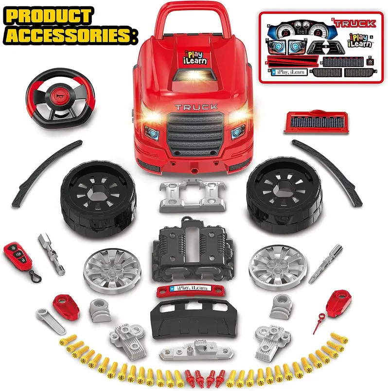 Mechanical Truck Engine Toy – Hands-On STEM Learning Kit for Aspiring Young Mechanics