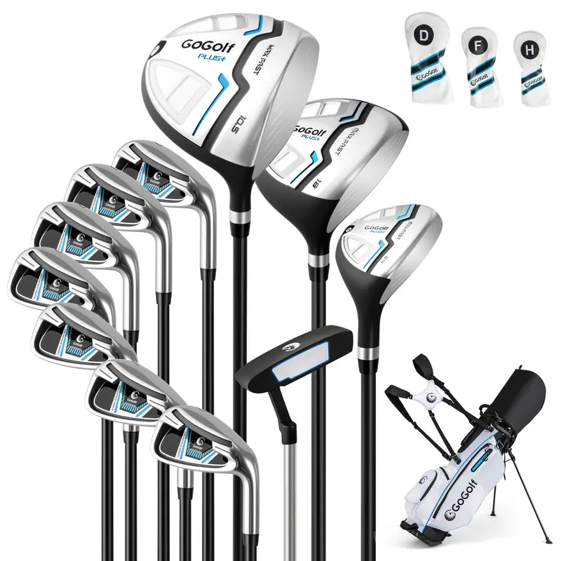 Men’s Starter Golf Set – 12-Piece Right-Handed Club Bundle for Beginners & Recreational Players