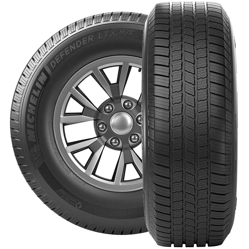Michelin Defender LTX M/S LT265/70R17/E All-Season Light Truck Tire – Load Range E, 121/118R Speed Rating