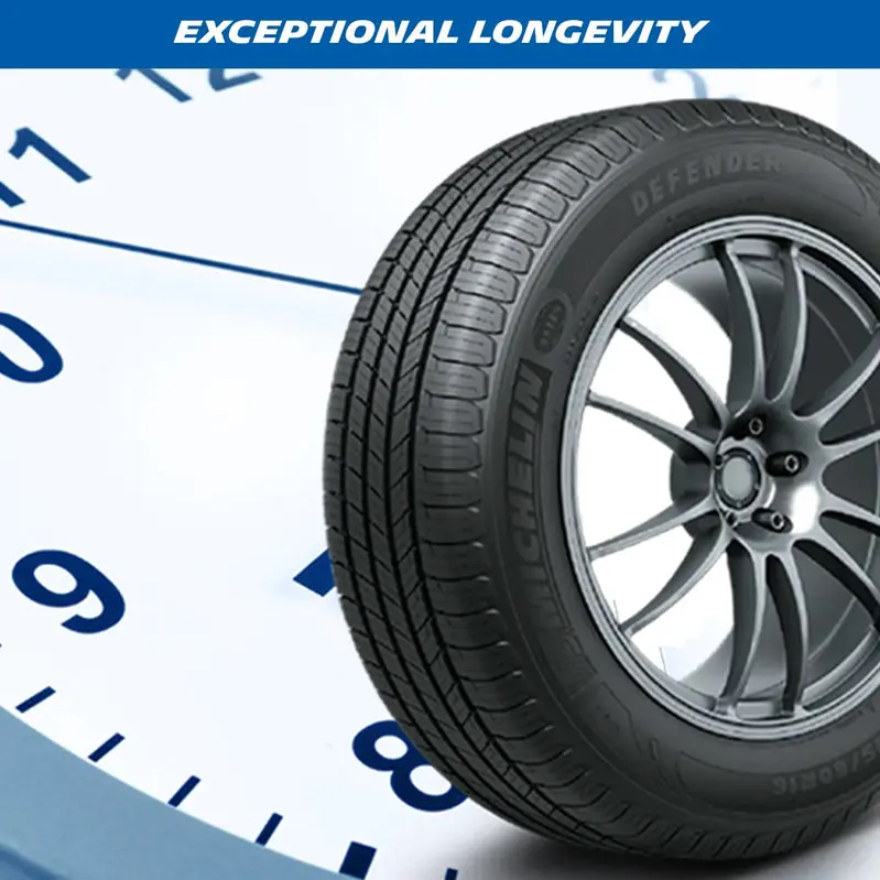 Michelin Defender LTX M/S LT265/70R17/E All-Season Light Truck Tire – Load Range E, 121/118R Speed Rating