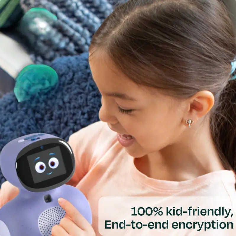 MIKO Mini AI-Powered Robot for Children – STEM Learning Tool with Coding, Voice Interaction, and Educational Games (Ages 5–12)
