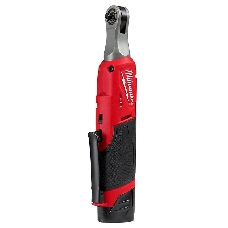 Milwaukee M12 FUEL 1/4" Cordless Ratchet – Compact Brushless Fastening Tool for Tight-Space Applications
