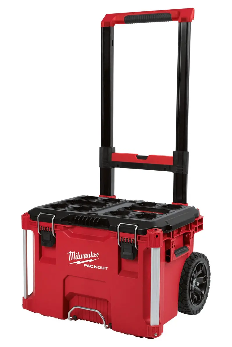 Milwaukee PACKOUT Rolling Storage Box – Modular, Rugged Tool Organizer (Model 48-22-8426)