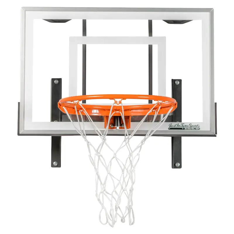 Mini Pro Xtreme Space-Saving Indoor Wall-Mounted Basketball Hoop – Polycarbonate Backboard & Reinforced Steel Rim