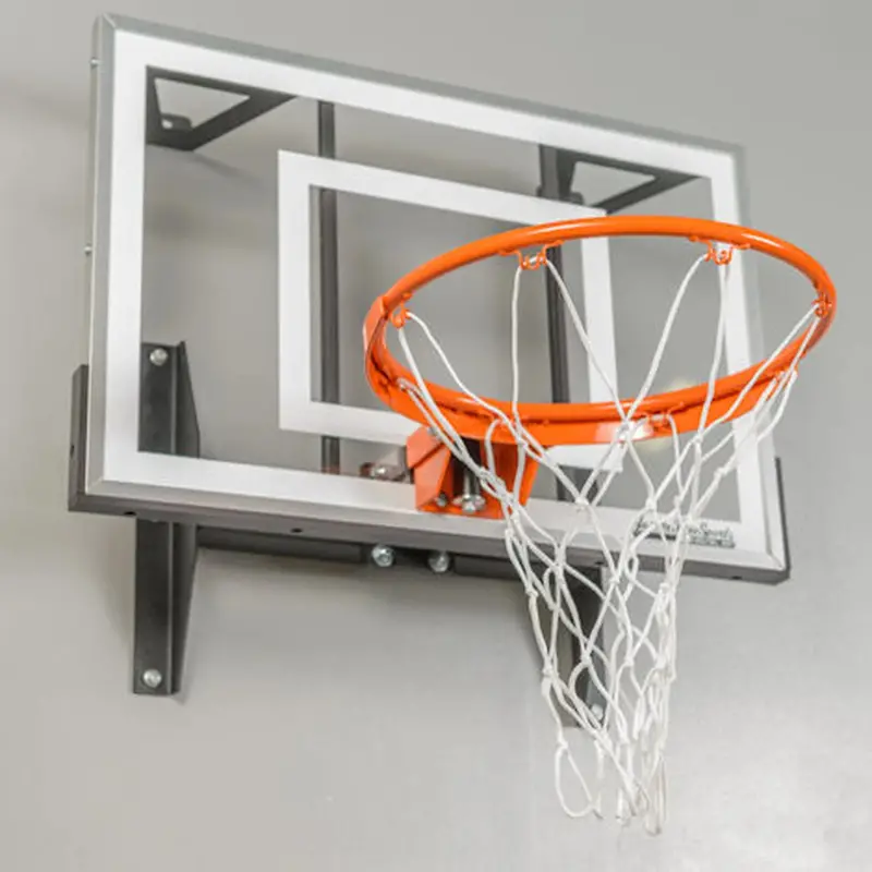 Mini Pro Xtreme Space-Saving Indoor Wall-Mounted Basketball Hoop – Polycarbonate Backboard & Reinforced Steel Rim