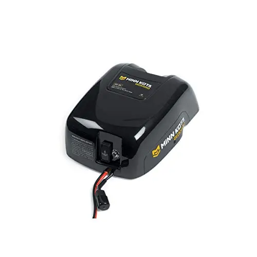 Minn Kota Deckhand 40 Electric Anchor Winch – 40-Pound Pull Force, Includes 100-Foot Rope and Horizontal Davit Mount