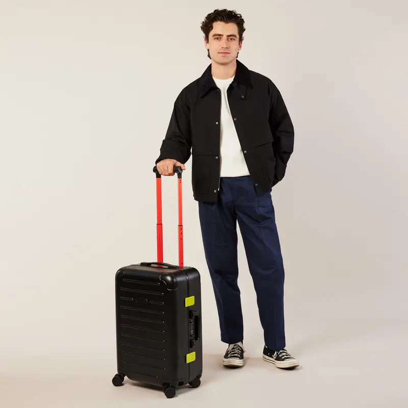 MoMA x Solgaard Ultra-Compact Carry-On Closet Luggage (Black Edition)