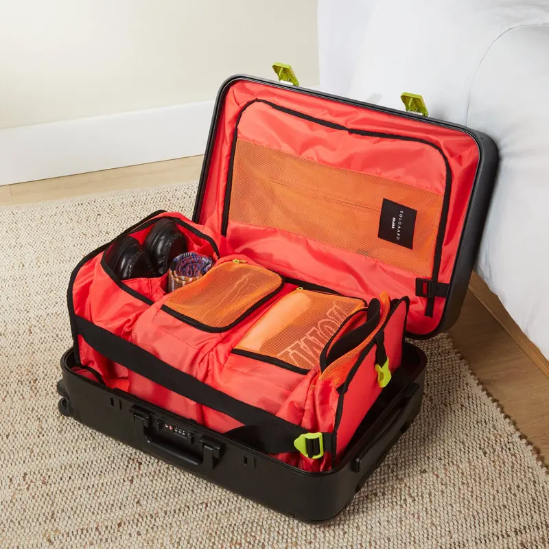 MoMA x Solgaard Ultra-Compact Carry-On Closet Luggage (Black Edition)