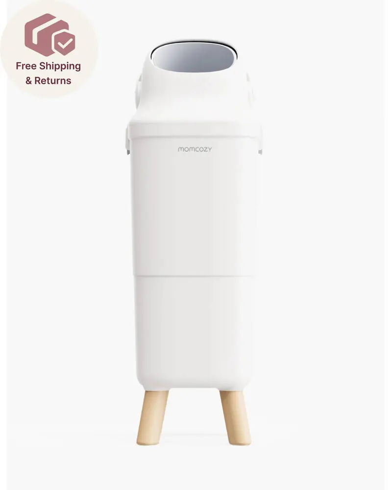 Momcozy Triple-Layer Diaper Disposal Bin – Advanced Odor Containment System
