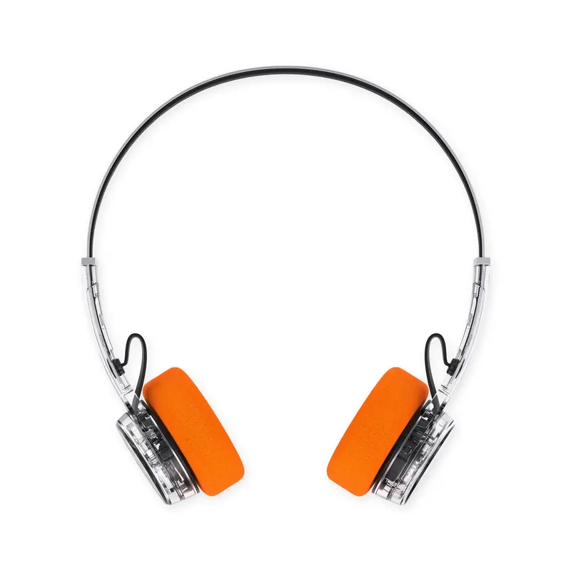 Mondo Freestyle On-Ear Headphones – Transparent Lightweight Audio Wear