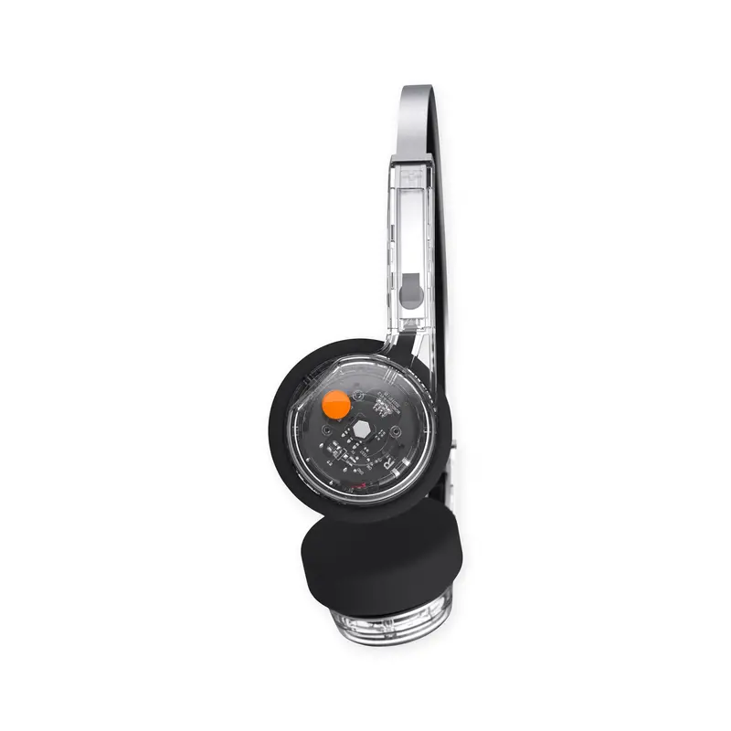 Mondo Freestyle On-Ear Headphones – Transparent Lightweight Audio Wear