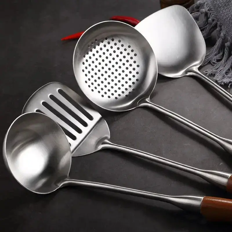 Morve 7-Piece Stainless Steel Kitchen Utensil Set – Heat-Resistant Tools with Stand for Effortless Storage and Daily Cooking 2