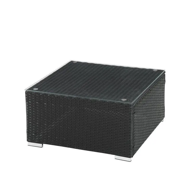 Moshannon All-Weather Wicker Outdoor Seating – 6-Person Set with Premium Cushions