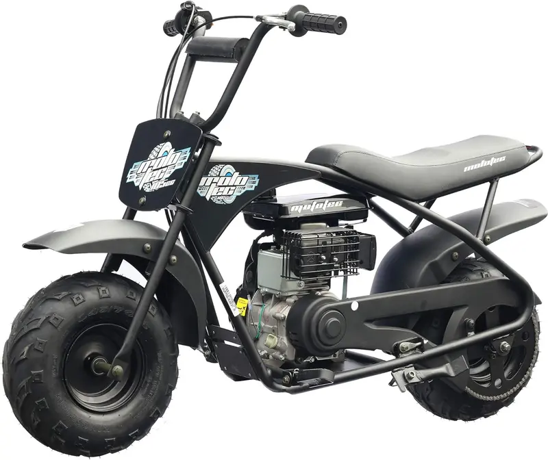 MotoTec 105cc Gas-Powered Mini Bike – 3.5HP Engine, 23 MPH Top Speed, Alloy Steel Frame for Indoor or Outdoor Use