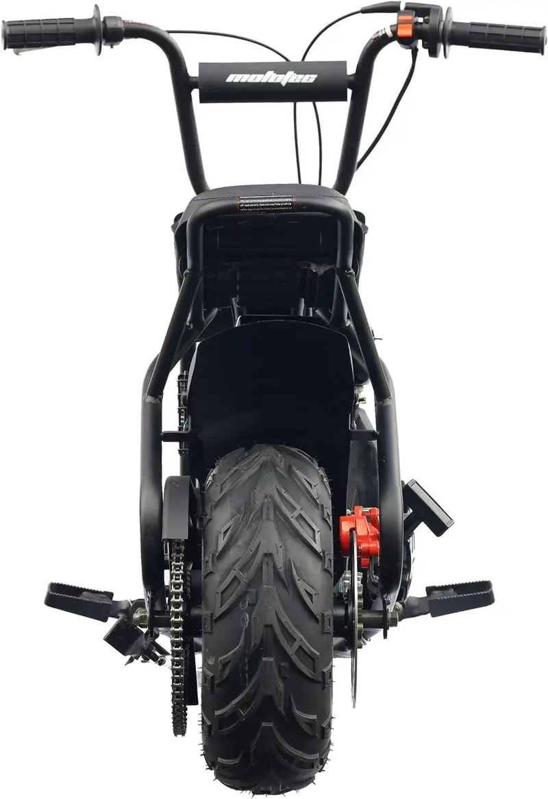 MotoTec 105cc Gas-Powered Mini Bike – 3.5HP Engine, 23 MPH Top Speed, Alloy Steel Frame for Indoor or Outdoor Use