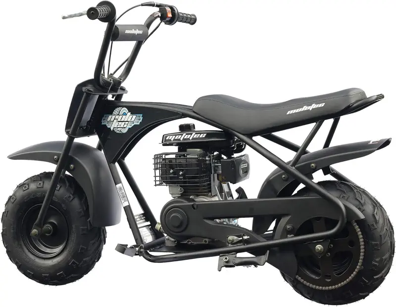 MotoTec 105cc Gas-Powered Mini Bike – 3.5HP Engine, 23 MPH Top Speed, Alloy Steel Frame for Indoor or Outdoor Use
