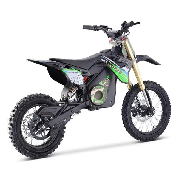 MOTOTEC 48V High-Torque Electric Dirt Bike – 1600W Off-Road E-Bike Model 92536841