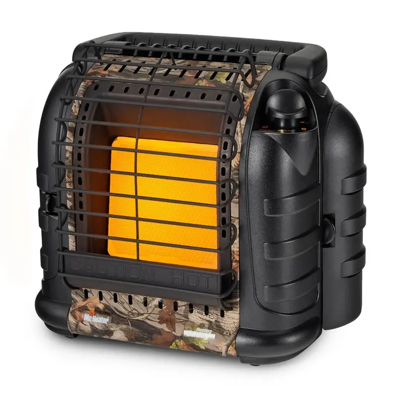 Mr. Heater Hunting Buddy Camo Propane Heater – 12,000 BTU Portable Outdoor Heating Unit