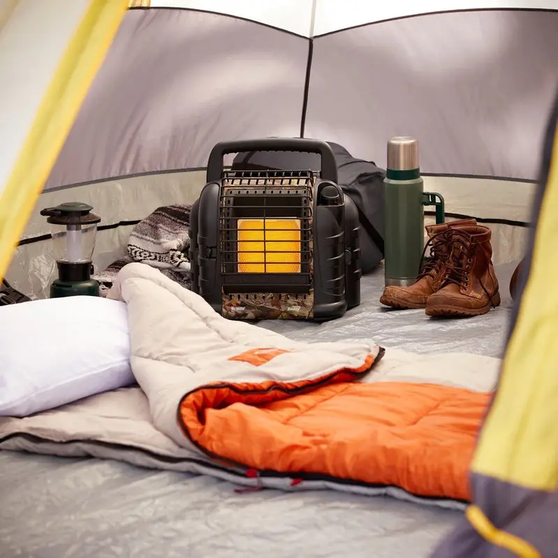 Mr. Heater Hunting Buddy Camo Propane Heater – 12,000 BTU Portable Outdoor Heating Unit